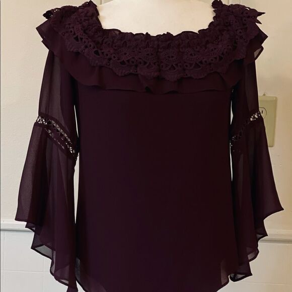 𝅺white House Black Market Boho style Top 🤩 - Picture 4 of 7